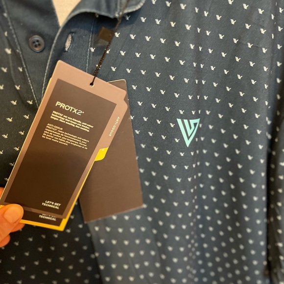 NWT Verzus Profile Men’s Polo Shirt Colour Slanted Sz XL - Picture 10 of 13